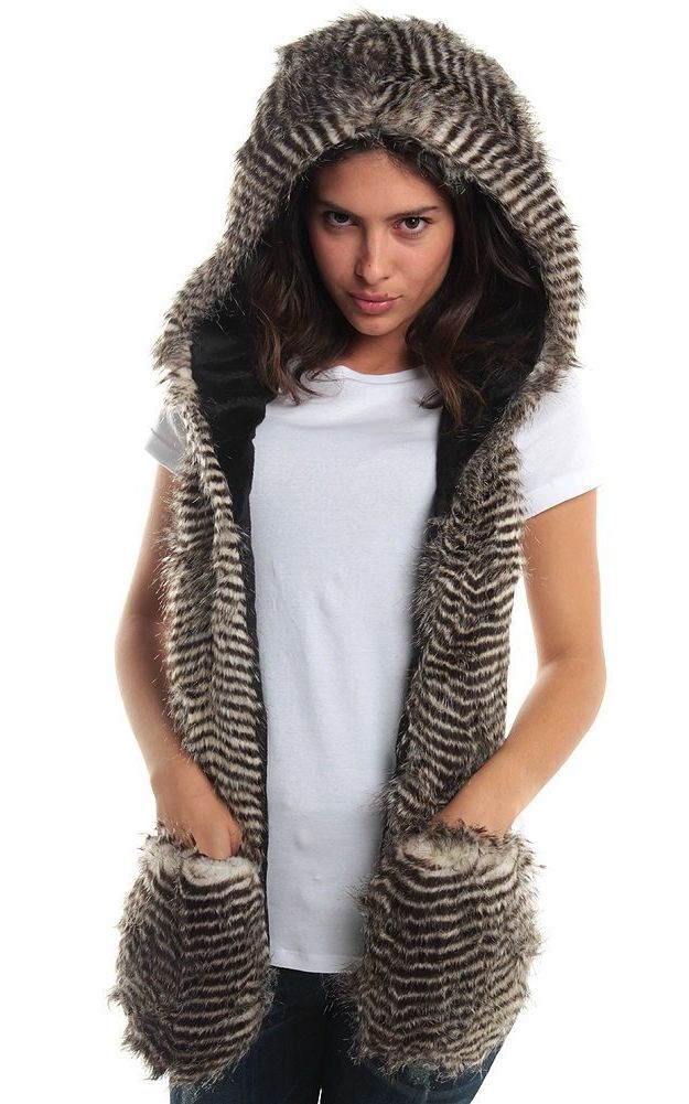 B042 Night Owl Full Animal Hood 3-in-1 function